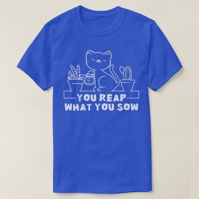 T-shirt Amusant Cat  (Design devant)