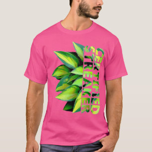 T-shirt Amusant Certifié Hosta Ragé Amoureux Des Plantes J