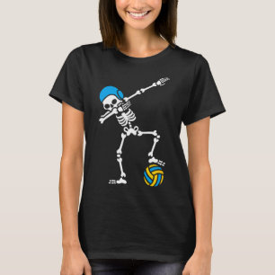 T-shirt Amusant Dab squelette Dabbing Water polo Halloween