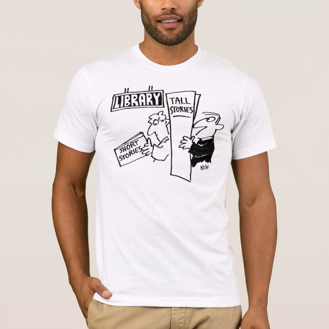 T-shirt amusant de bibliothécaire de bibliothèque (Devant)