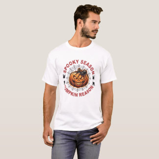 T-shirt amusant de l'Halloween avec citrouille de