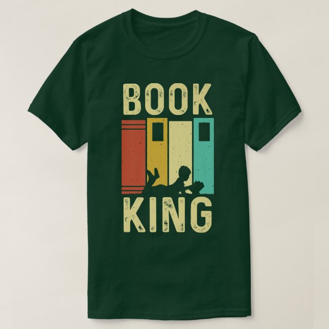 T-shirt Amusant de livre Design Hommes Papa Lecture Lecteu (Design devant)