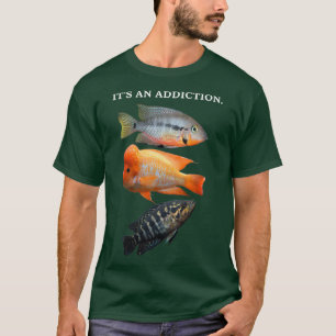T-shirt Amusant design de cichlid pour les passionnés de C