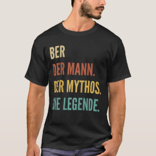 T-shirt Amusant design de prénom allemand - Ber