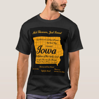 T-shirt Amusant design Iowa