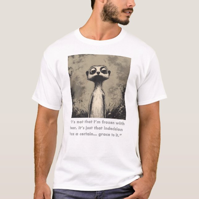 T-shirt Amusant dessin animal #10 (Devant)