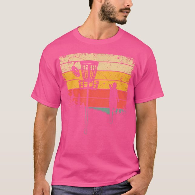 T-shirt Amusant Disque Golf Disque Golf Lover (Devant)