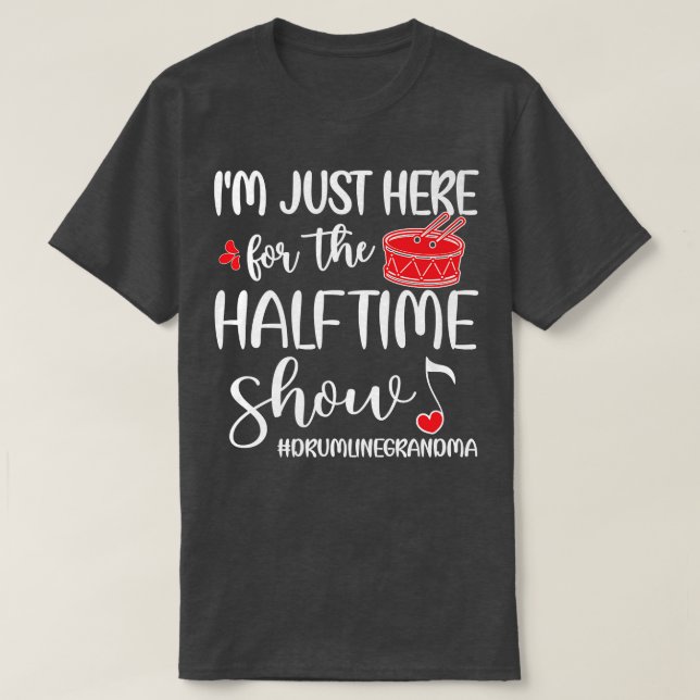 T-shirt Amusant Drumline Grand-mère Drumline Grand-mère (Design devant)