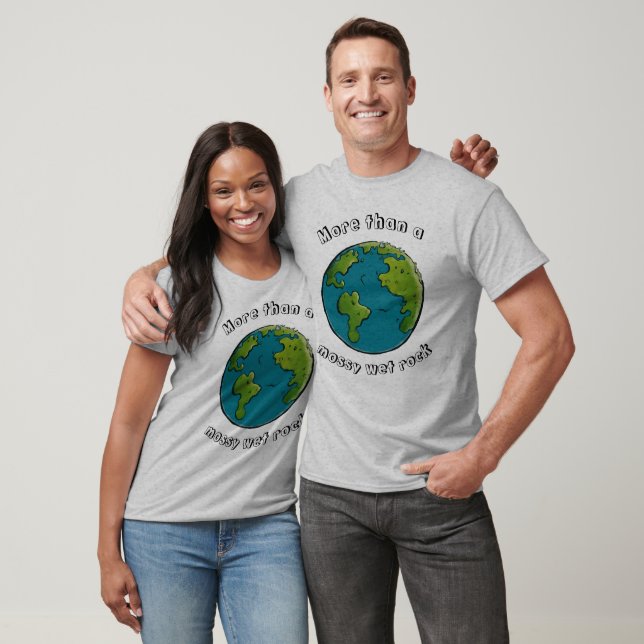 T-Shirt amusant écoconscient "Save Planet Earth" (Unisexe)
