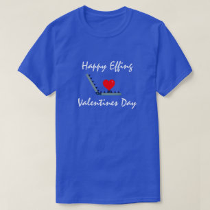 T-shirt amusant et heureux pour la Saint-Valentin