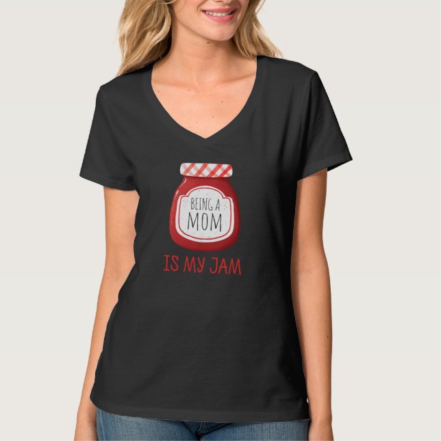 T-shirt Amusant Être une maman (Devant)