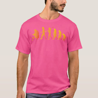 T-shirt Amusant Évolution de la pêche sur glace Obtenez vo