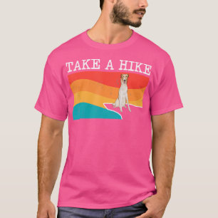 T-shirt Amusant Faire Une Randonnée Borzoi Randonnée Graph