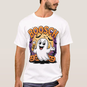 T-shirt Amusant Fantôme "Boosch" Halloween Design