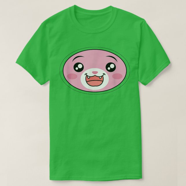T-shirt Amusant Foi Face Anime mignon Lover Cadeau Bo Jeu  (Design devant)