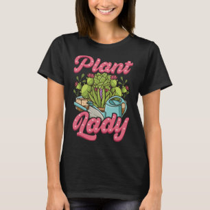 T-shirt Amusant fou Plante Lady Planter & Gardening Pun