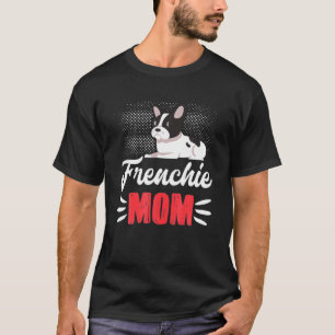 T-shirt Amusant Français Maman Art Pour Femmes Filles Fren