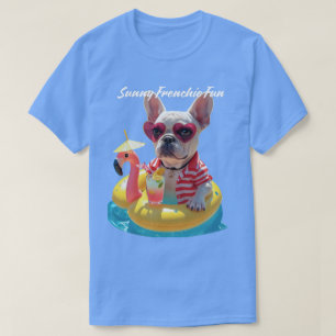 T-shirt Amusant Frenchie Ensoleillé