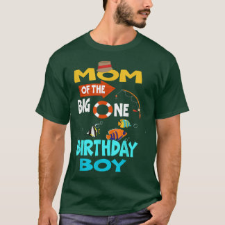T-shirt Amusant Garçon Mère Du Poisson Anniversaire Ally U