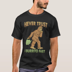 T-shirt Amusant Gasquatch Farting Chemise Gag Idée cadeau