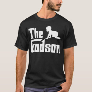 T-shirt Amusant Godson Mafia Gangster Baby mignonne garçon
