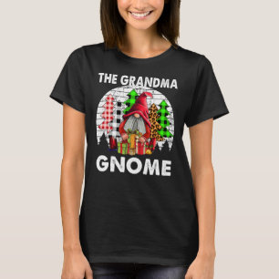 T-shirt Amusant Grand-mère Gnome Famille Correspondant Cad