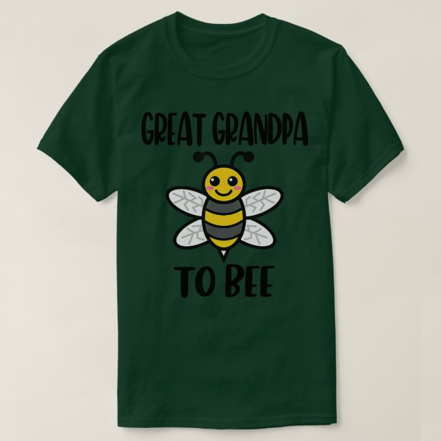 T-shirt Amusant grand-père d'être grand-père d'être (Design devant)