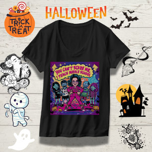 T-shirt Amusant Halloween au collège - Vous ne pouvez pas