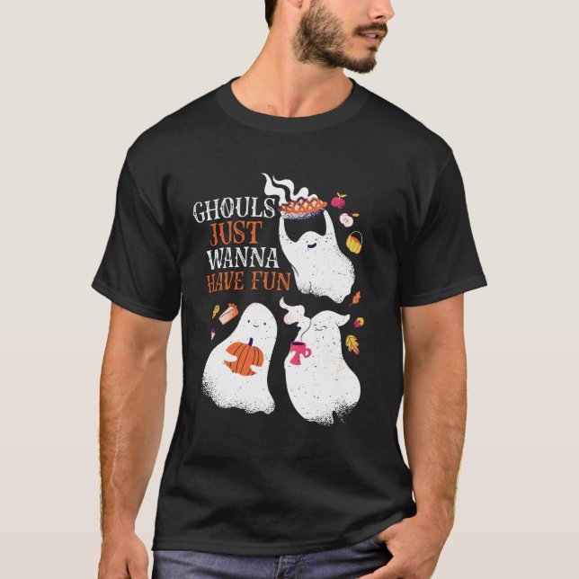 T-shirt Amusant Halloween Fête Gâles Juste Vous Voulez S'A (Devant)