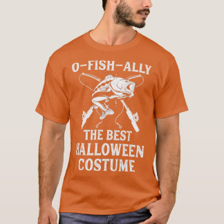 T-shirt Amusant Halloween Pun pêcheur Pêche Halloween Co