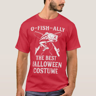 T-shirt Amusant Halloween Pun pêcheur Pêche Halloween Co
