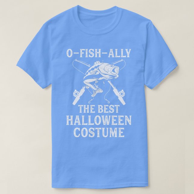 T-shirt Amusant Halloween Pun pêcheur Pêche Halloween Co (Design devant)