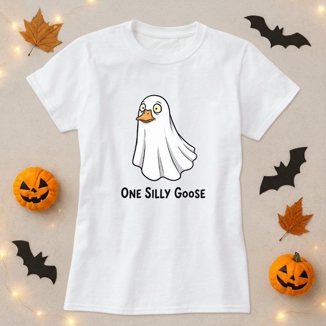 T-shirt Amusant Halloween Un Silly Goose Tee; Costume Fant (Créateur téléchargé)