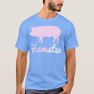 T-shirt Amusant Hamster De Ferme Et Cochon Animal Combo