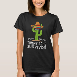 T-shirt Amusant Hilarant Mal De Ventre Survivant