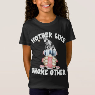 T-Shirt Amusant hiver Gnome Snowboard Maman