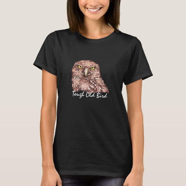 T-shirt Amusant Humour Ancien Oiseau (Devant)
