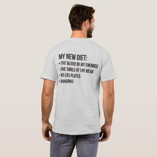 T-shirt Amusant Humour d'entraînement de nouveauté - Mon n