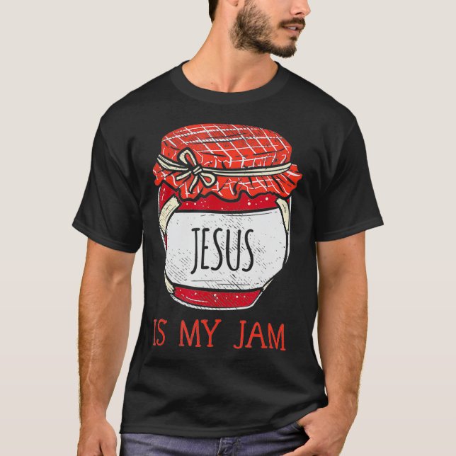 T-shirt Amusant Inspiration Religieuse Mème Mignonne Jésus (Devant)