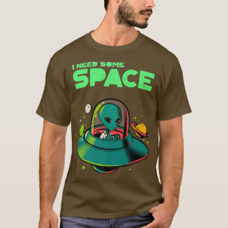 T-shirt Amusant J'Ai Besoin D'Espace Sensibilisation À La 