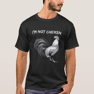 T-shirt Amusant Je ne suis pas Poulet Je suis Un Pull Roos