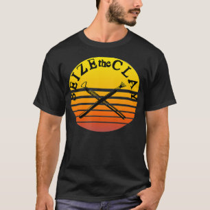 T-shirt Amusant jeu de poterie Saisir l'argile Retro Solei