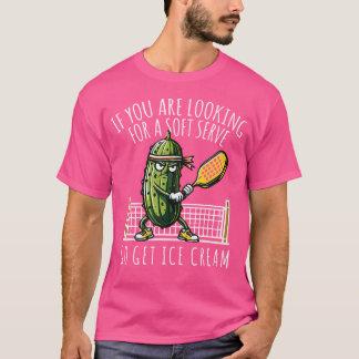 T-shirt Amusant joueur de pickleball Louveur de paddleball