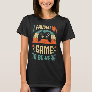 T-shirt Amusant Joueur Vidéo Humour Plaisanterie J'Ai Susp