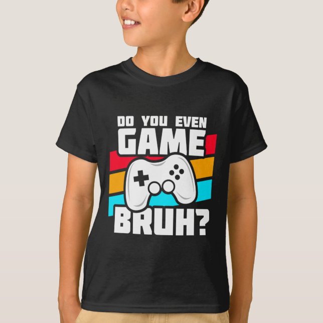T-shirt Amusant Joueur Vidéo - Jeu Console Pc - Jeu Vidéo (Devant)