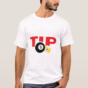 T-shirt Amusant Lecteur Billard T Chemise Juste Le Conseil
