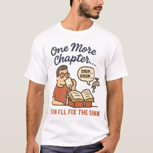 T-Shirt Amusant Livre - Un Chapitre De Plus