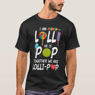 T-shirt Amusant Lolli et grand-parents pop Nickname Cadeau