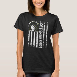 T-shirt Amusant Lucky Pêche Pour La Pêche