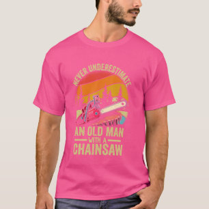 T-shirt Amusant Lumberjack Art Pour Hommes Papa Logger Arb